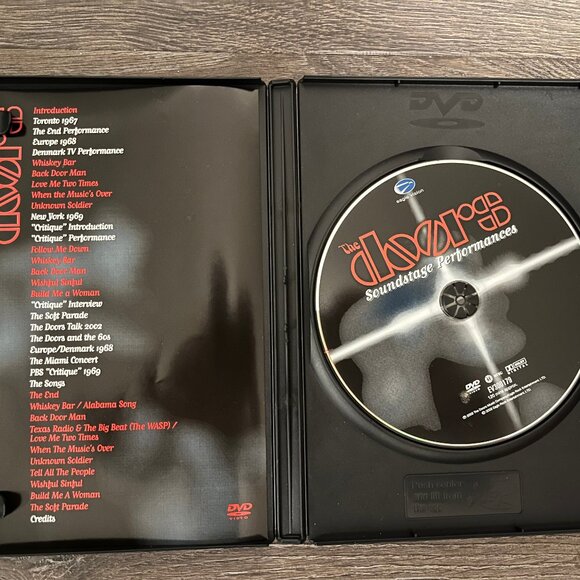 THE DOORS - SOUNDSTAGE PERFORMANCES- DVD - Picture 3 of 3